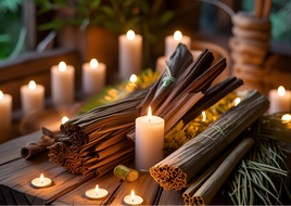Sweetgrass & Wood Sticks