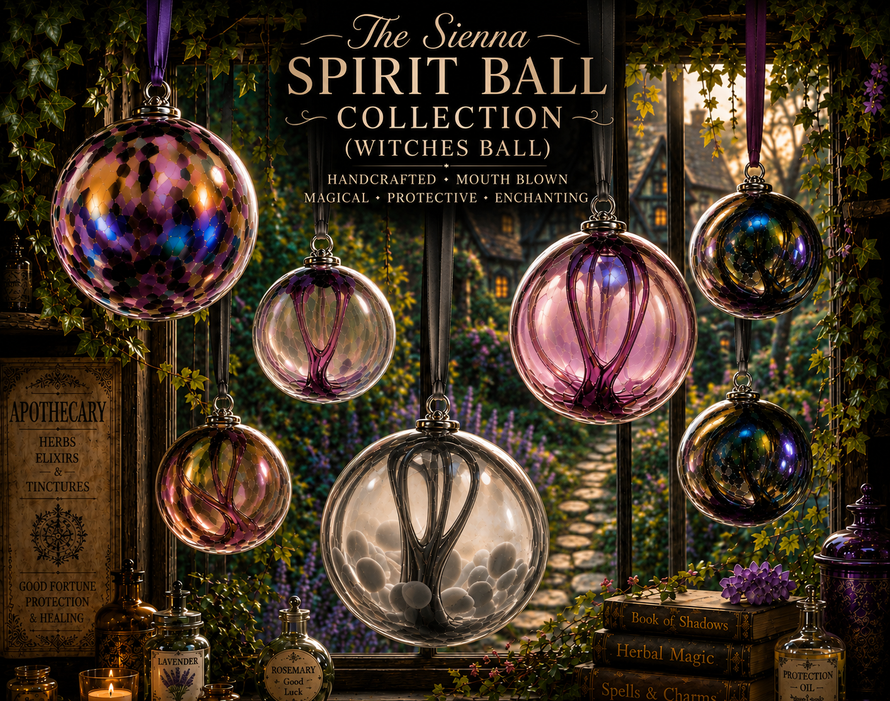 Sienna Spirit Balls (Witch’s Balls) Collection