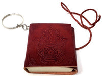 Leather Journal Keychain