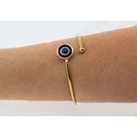 Adjustable Bracelet - Evil Eye Gold