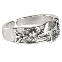 Adjustable Mushroom Band Ring