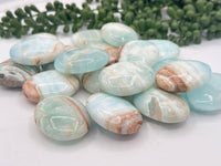 Caribbean Calcite Palm Stones~ (Pillow Shape)