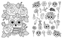 Day of the Dead: Coloring Book by