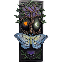 Polyresin Bookshelf Decor - Tree of Life & Butterfly (Each)