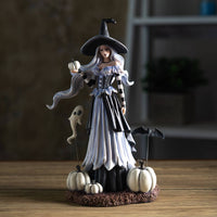 Ghost Pumpkin Witch by Amy Brown