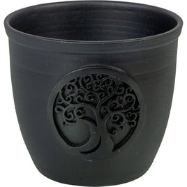 Metal Pot Mini Candle Holder - Tree of Life