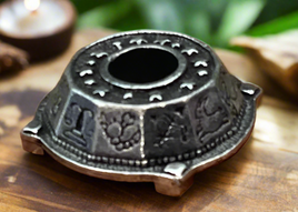 Zodiac Mini Metal Aluminum Chime Candle Holder