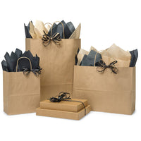 Brown Kraft Paper Retail Shopping Bags