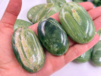 Tremolite Palm Stones~(Pillow Shape)