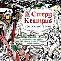 Creepy Krampus Coloring Book by