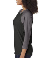 Next Level 6051 - Unisex Triblend 3/4-Sleeve Raglan
