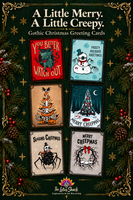 Goth Christmas/Yule Greeting Cards