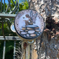 Stone Collection "Fairy Stones" Fairy 4" Tambourine Art