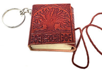 Leather Journal Keychain