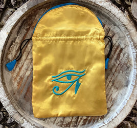 Horus Eye Satin Bag