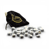 White Howlite Gemstone Rune Sets With Velvet Bag