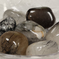 Black Tourmaline in Quartz (BTQ)