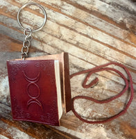 Leather Journal Keychain