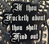 Enamel Pins ~ Quotes and Aphorisms