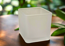 Cube/Square Glass Candle Holders