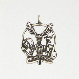 Celtic Pewter Pendant Necklace - Cernunnos
