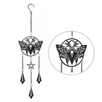 Alchemy Gothic Metal Hanging Decoration Death Head Moth