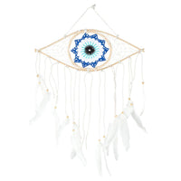 Macramé Evil Eye Dreamcatcher