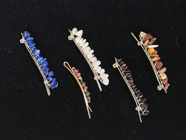 Crystal Wire Wrapped Hair Clips