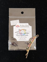 Crystal Wire Wrapped Hair Clips