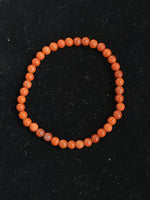4” MM Round Bead Bracelet