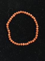 4” MM Round Bead Bracelet