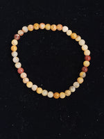 4” MM Round Bead Bracelet