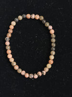 4” MM Round Bead Bracelet