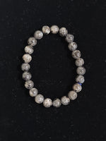 8”MM Bead Bracelet Round N-Z