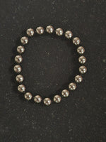 8”MM Bead Bracelet Round N-Z