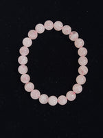 8”MM Bead Bracelet Round N-Z