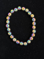 8”MM Bead Bracelet Round N-Z