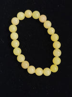 8”MM Bead Bracelet Round N-Z