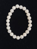 8”MM Bead Bracelet Round N-Z