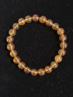 8”MM Bead Bracelet Round N-Z