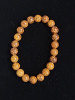 8”MM Bead Bracelet Round N-Z