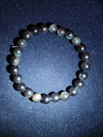 8”MM Bead Bracelet Round N-Z