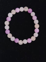 8”MM Bead Bracelet Round N-Z