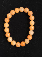 8”MM Bead Bracelet Round N-Z