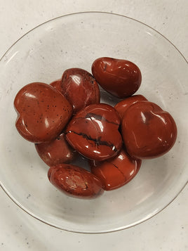 Red Jasper Heart