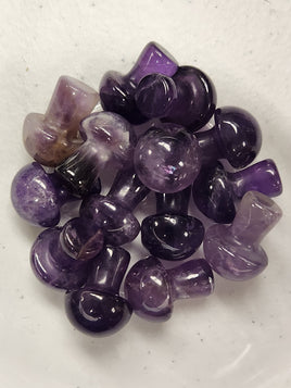 Mini Amethyst Mushrooms