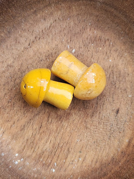 Mini Yellow Jasper Mushrooms