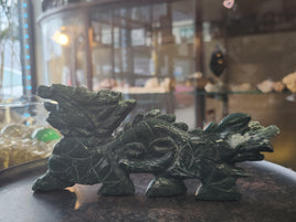 Moss Agate Dragon