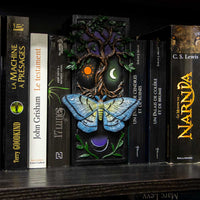 Polyresin Bookshelf Decor - Tree of Life & Butterfly (Each)