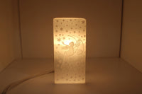 Selenite Lamp 15cm Fairy Rectangle